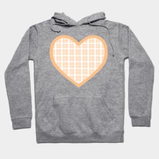 Orange Cottage Heart Hoodie